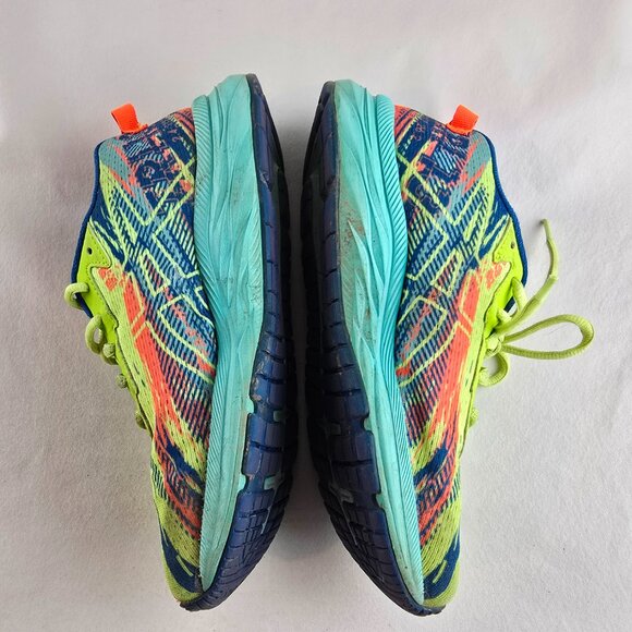 ASICS Noosa Tri 13 Running Shoes Womens 5 Neon Multicolor Sneakers Work Out - Picture 8 of 10